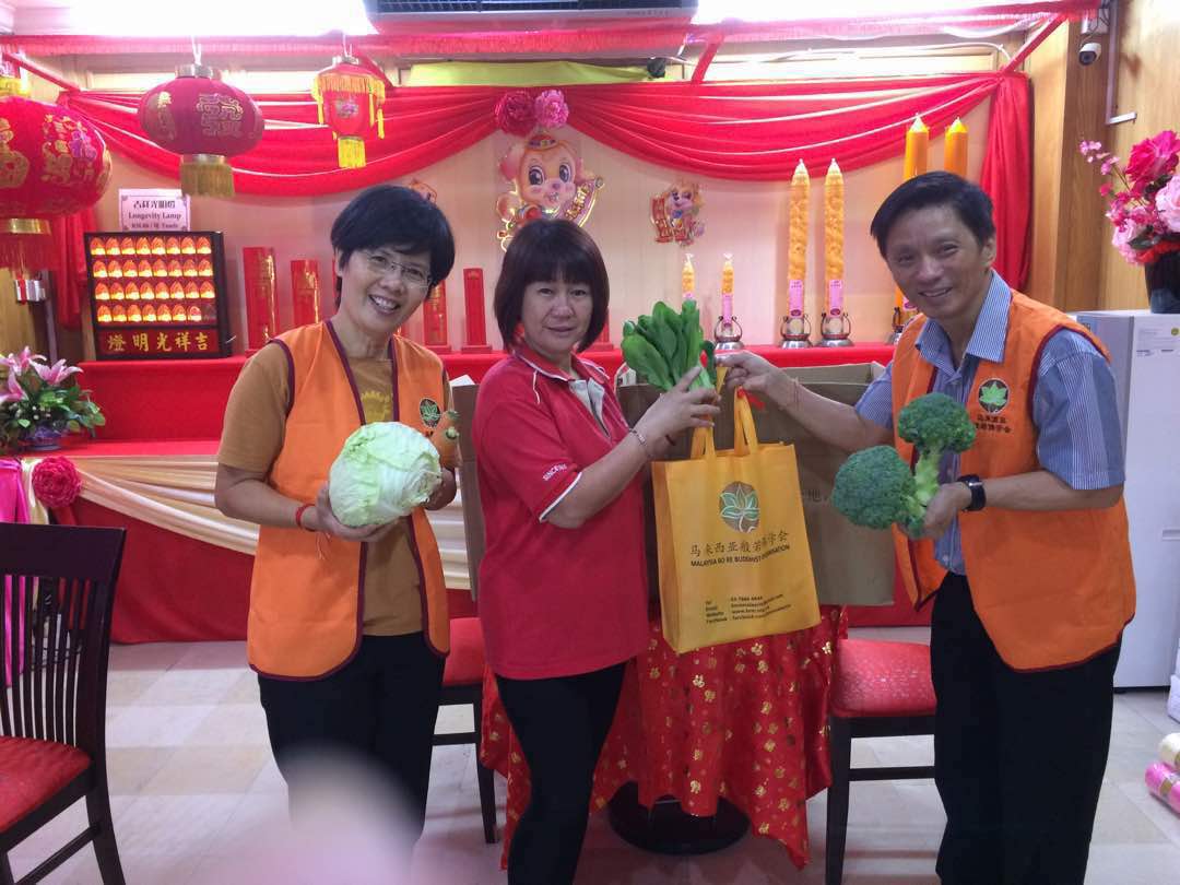 Malaysia Bo Re Buddhist Organization Charity Organic Vegetable Donation 13