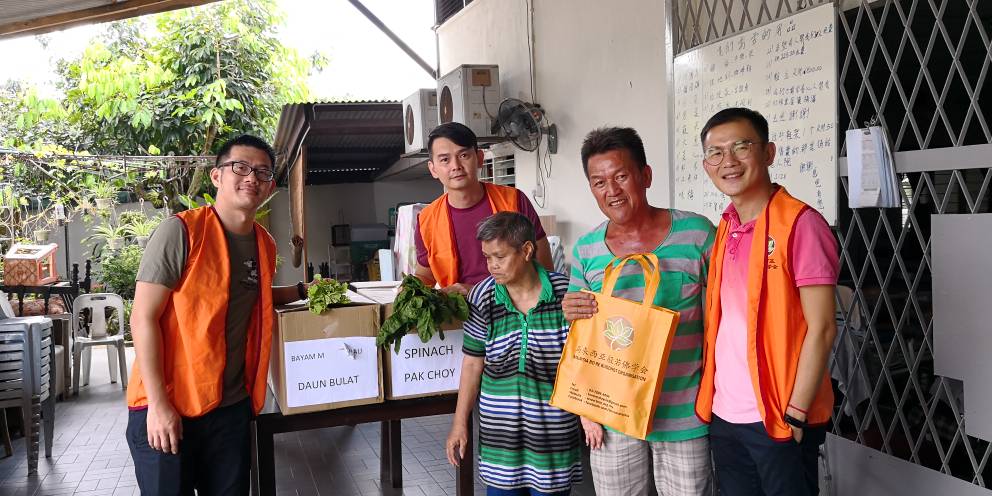 Malaysia Bo Re Buddhist Organization Charity Organic Vegetable Donation 12