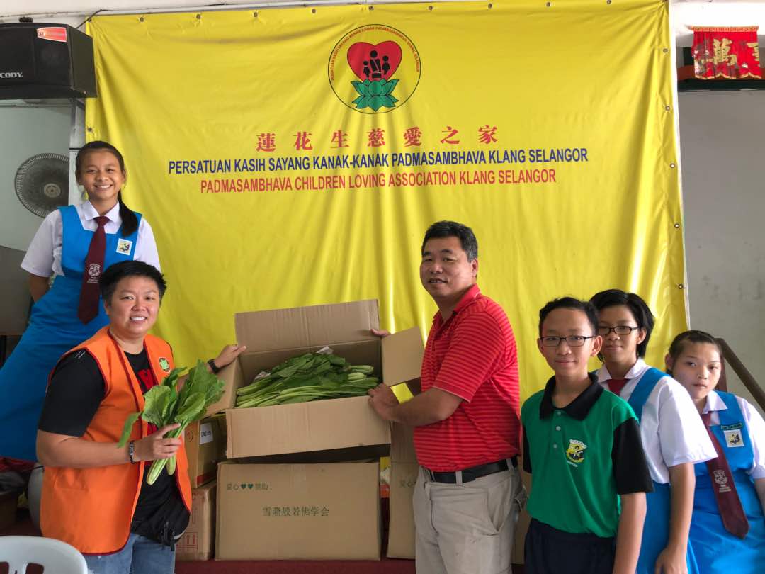 Malaysia Bo Re Buddhist Organization Charity Organic Vegetable Donation 2