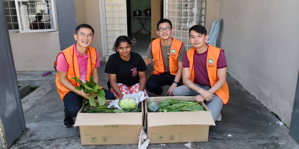 Malaysia Bo Re Buddhist Organization Charity Organic Vegetable Donation 11